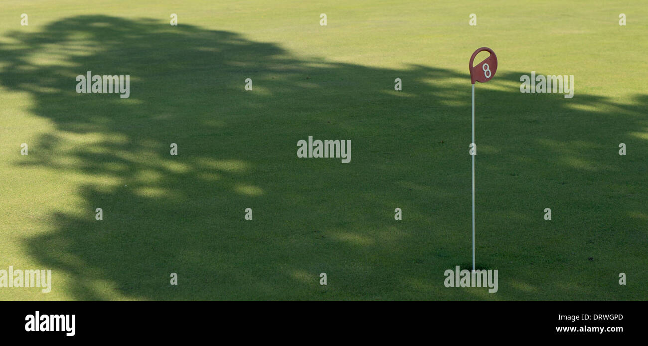 Ottavo foro nel golf resort vicino Sofia Foto Stock