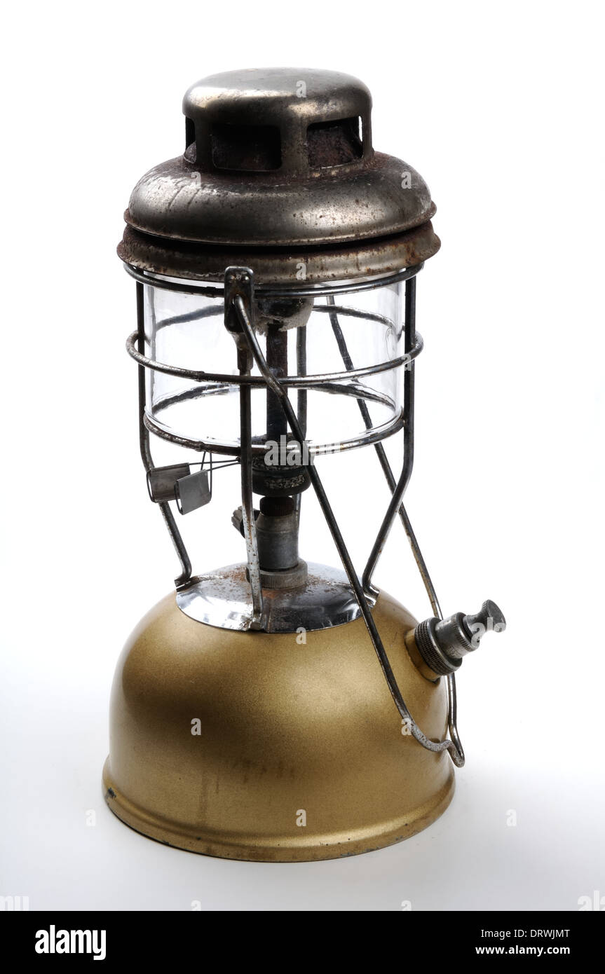 Vecchia lampada di Tilley Foto Stock