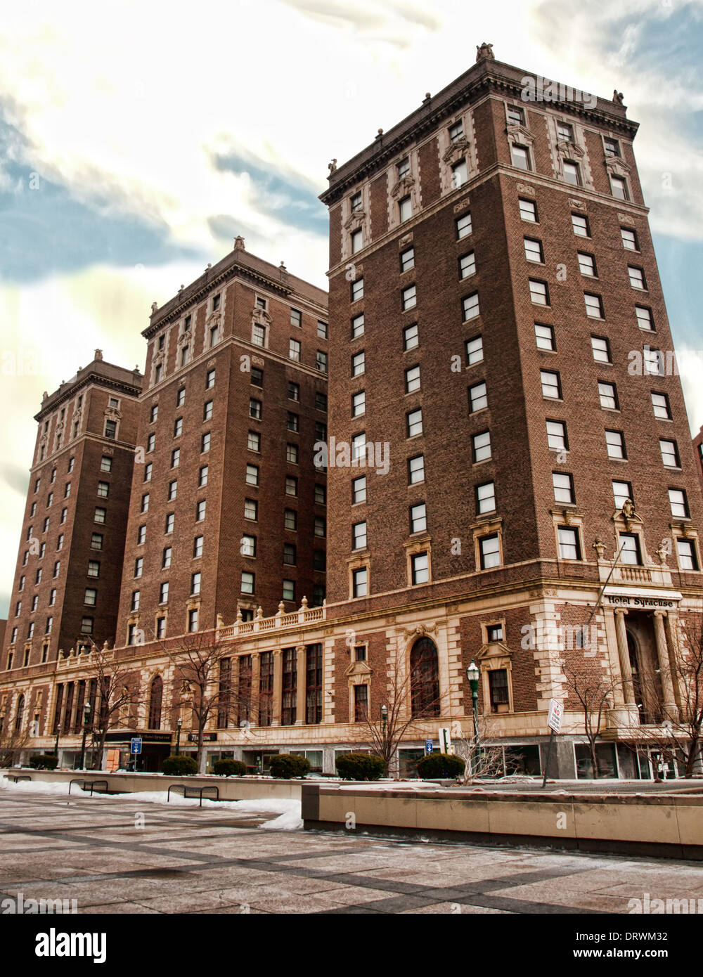 L'Hotel siracusa Siracusa, New York Foto Stock
