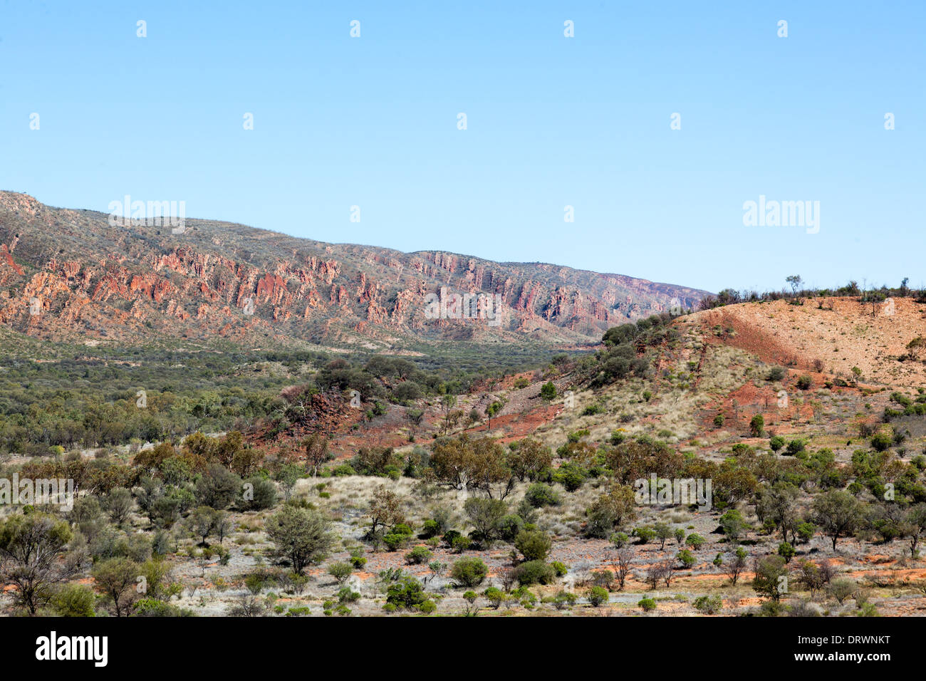 West Macdonnell Ranges Australia scena Foto Stock