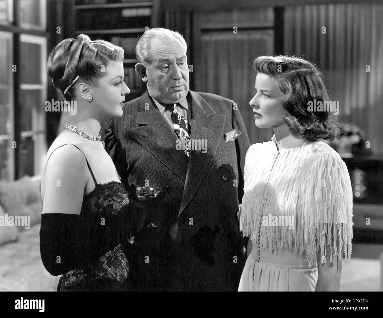 Stato dell'Unione 1948 Liberty Films Production con da sinistra: Angela Lansbury, Howard Smith e Katharine Hepburn Foto Stock