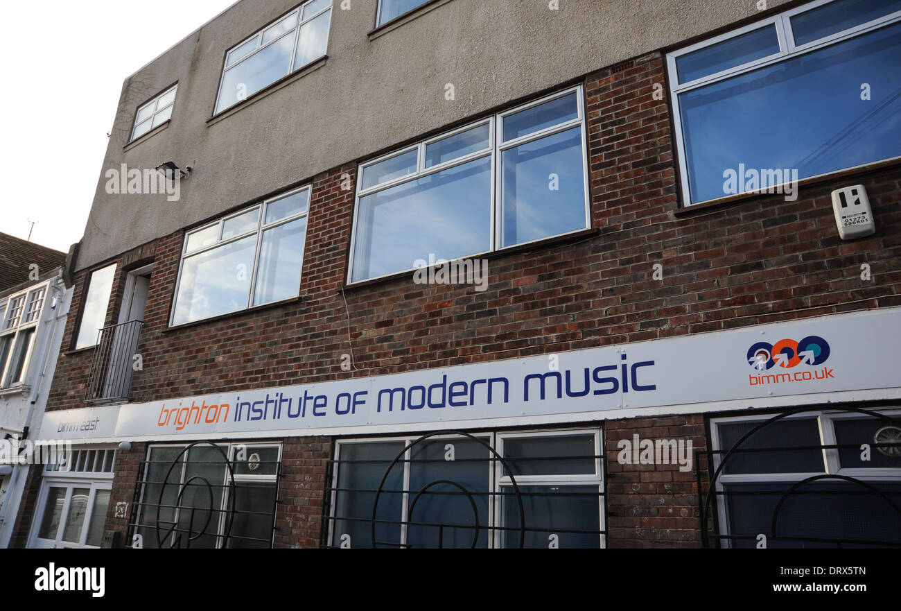 Il Brighton Institute of Modern Music BIMM REGNO UNITO Foto Stock