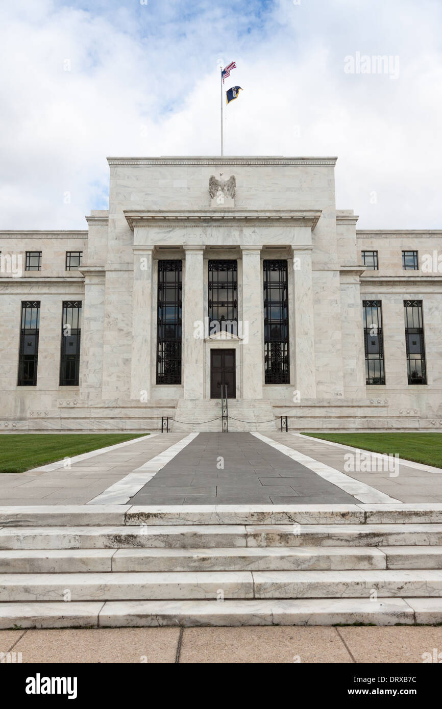Federal Reserve Bank, Washington DC Foto Stock