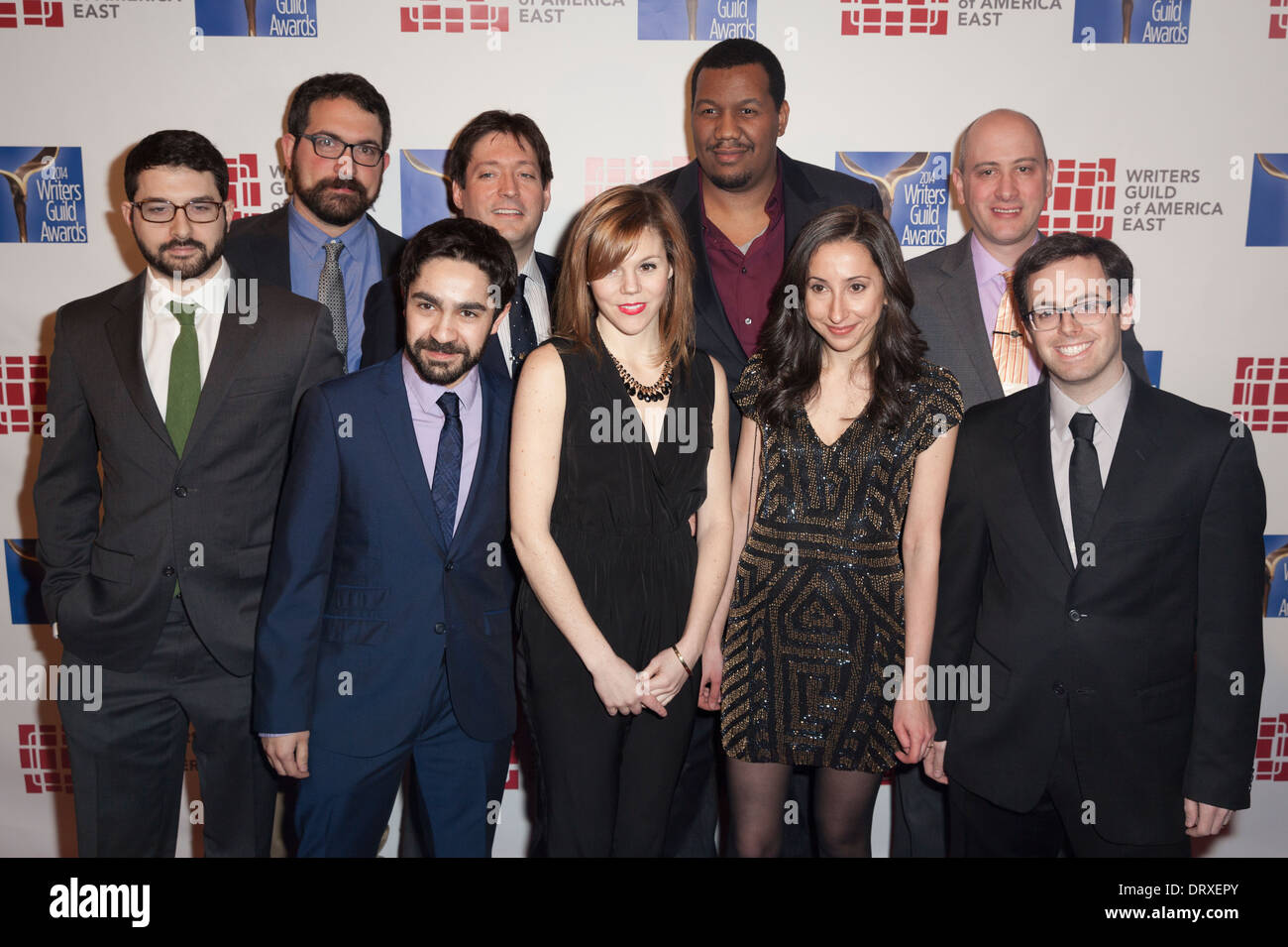 Daily Show TV scrittori Foto Stock