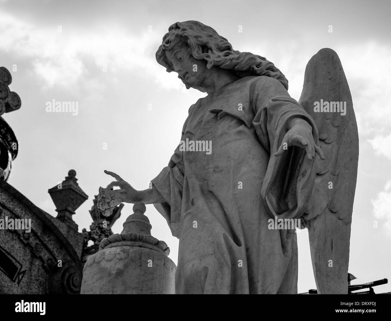 La Recoleta Cemetery Foto Stock