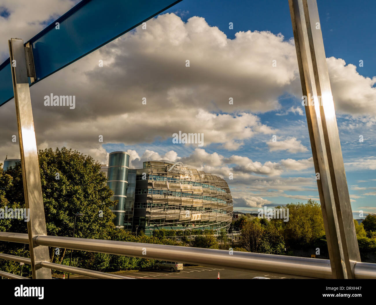 Business School e la scuola di diritto edificio, Northumbria University di Newcastle Upon Tyne, Regno Unito. Foto Stock