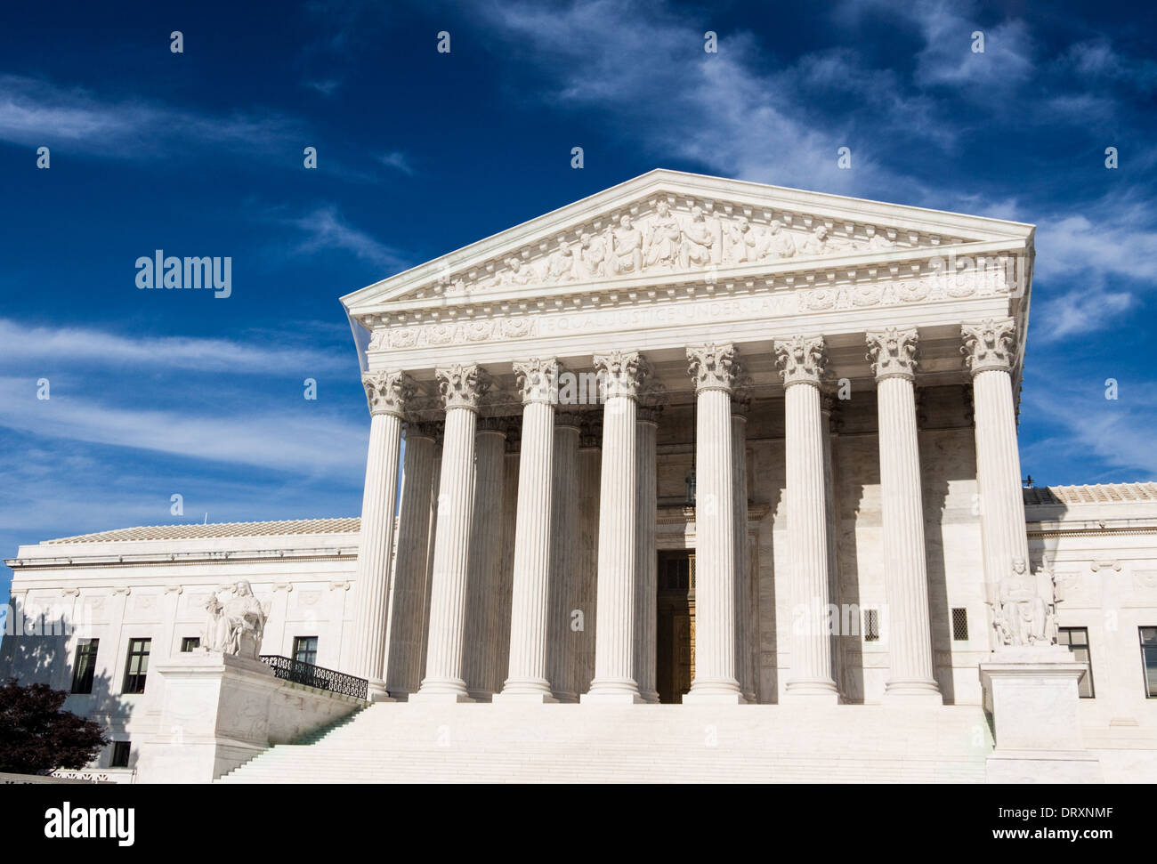 La Corte suprema degli Stati Uniti Foto Stock