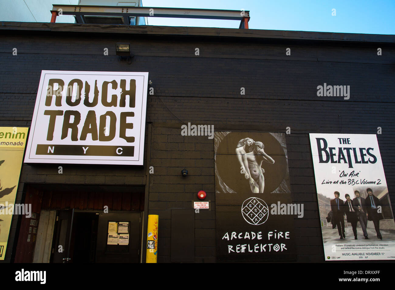 Rough Trade NYC Foto Stock