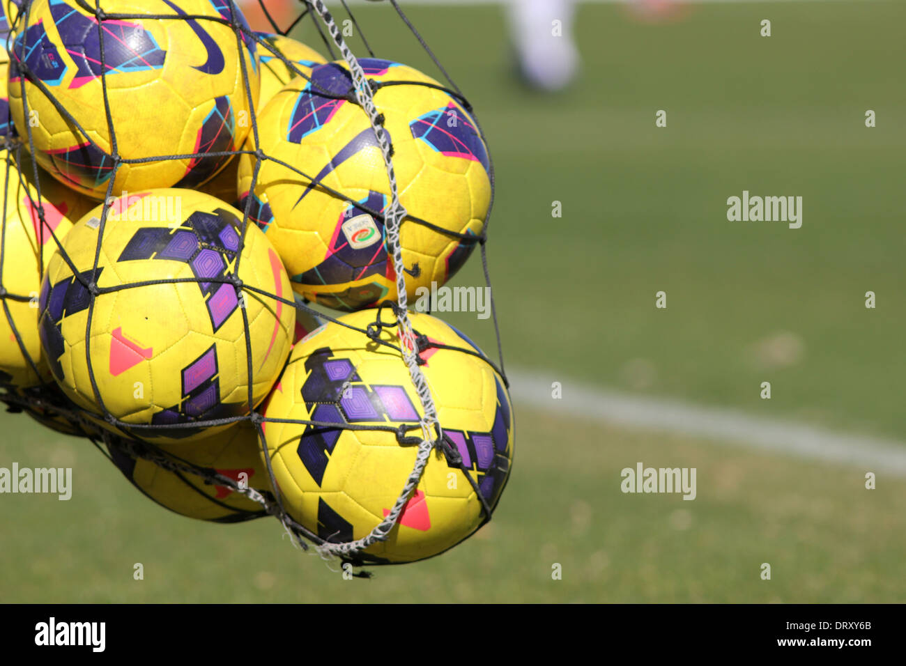 Gioco del calcio Foto Stock