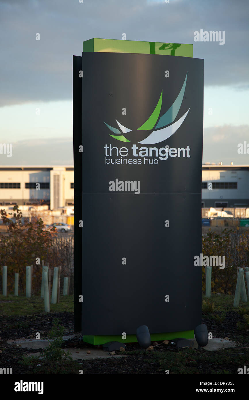 Shirebrook 'tangente' business hub uffici moderni Foto Stock