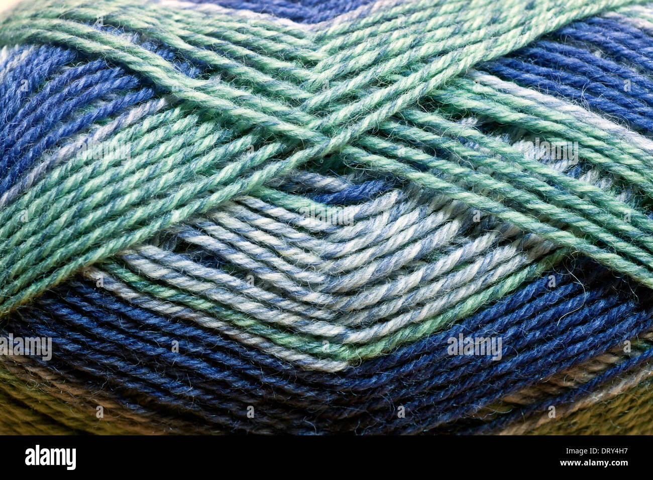 Multicolore, Interwoven (per indicare interracial e intermix società). Foto Stock