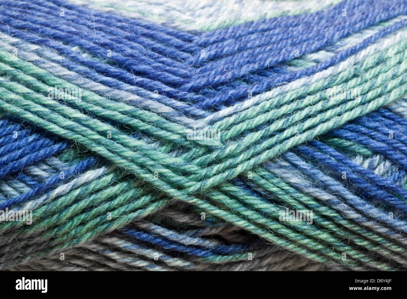 Multicolore, Interwoven (per indicare interracial e intermix società). Foto Stock
