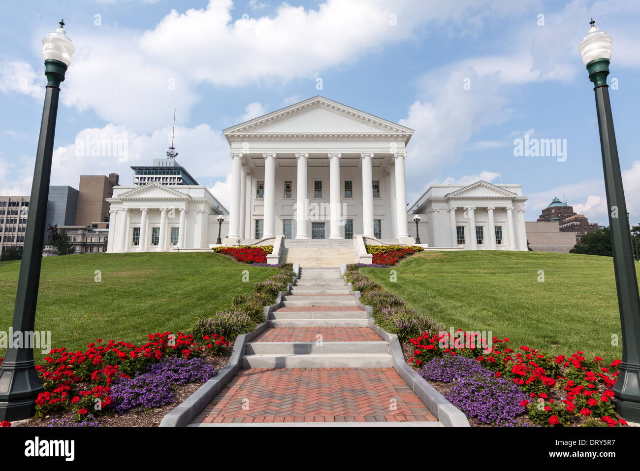 Virginia State Capitol Building, Richmond Foto Stock