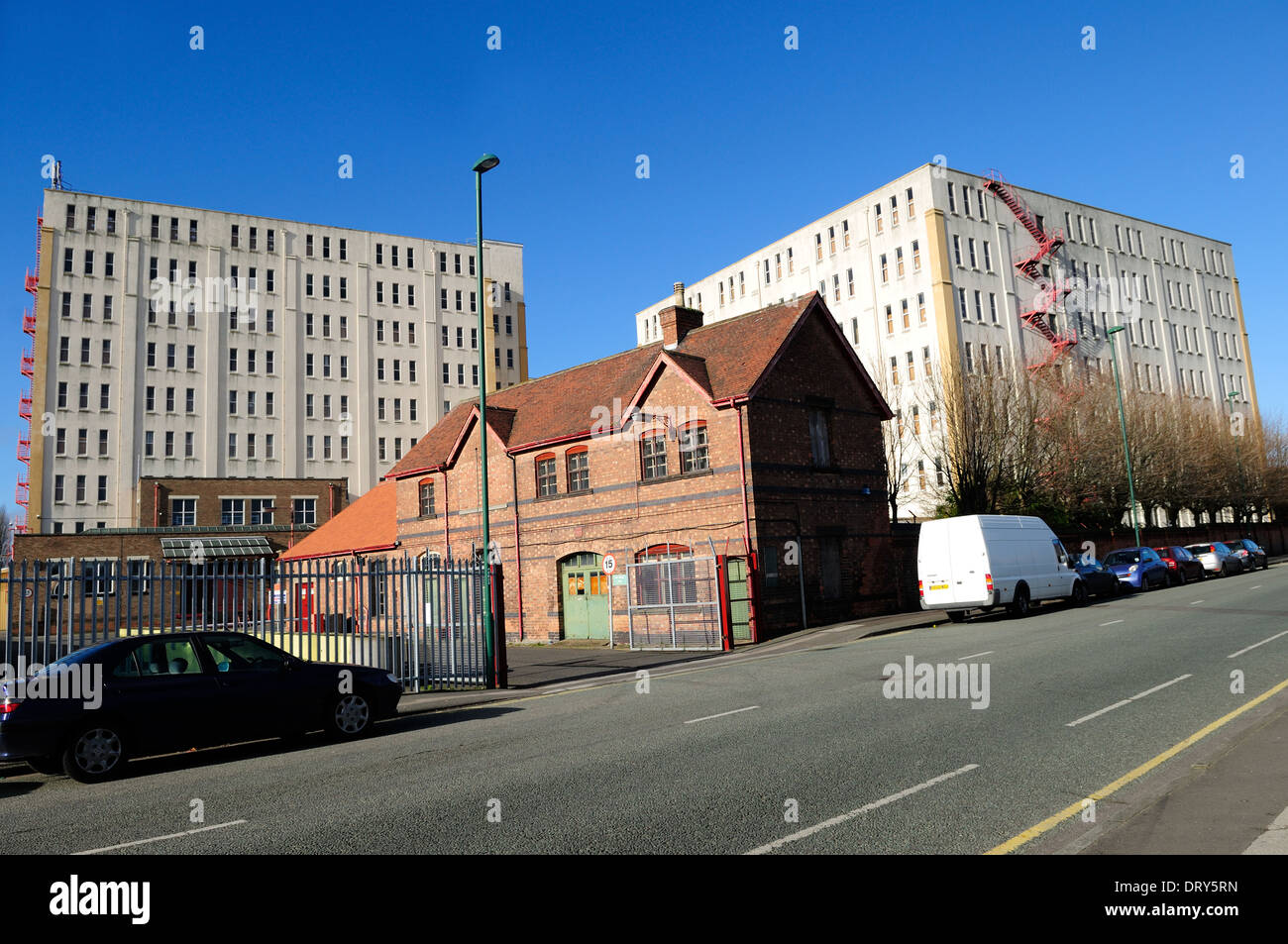 John Player & Sons magazzino ,Trionfo Road,Nottingham REGNO UNITO Foto Stock