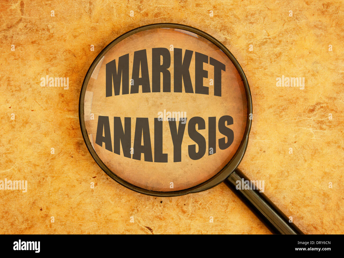 Analisi di mercato Foto Stock