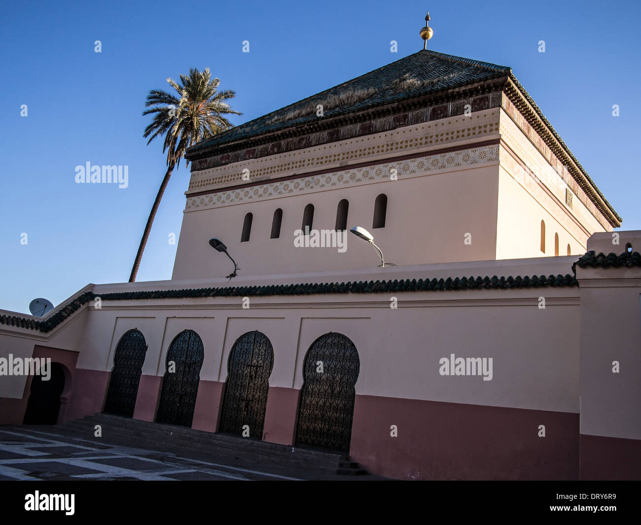 MARRAKECH, MAROCCO - 24 GENNAIO 2014: Moschea Sidi bel Abbes Foto Stock
