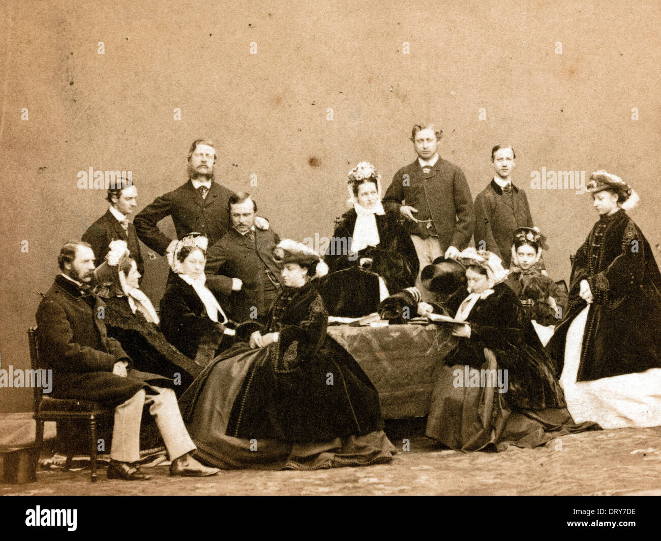 Il giorno prima del matrimonio, 9 marzo 1863, da Giovanni Jabets Mayall Foto Stock