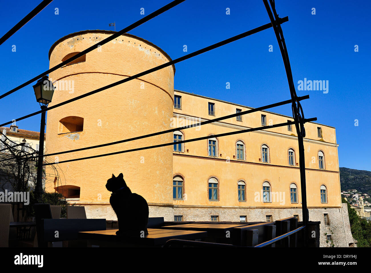 Le Palais des Gouverneurs, Bastia, Corsica. Foto Stock
