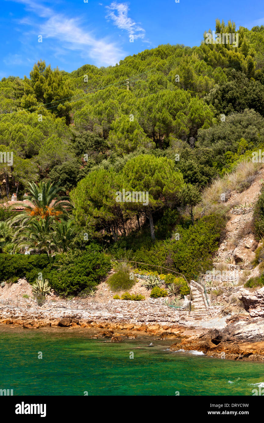 Bagnaia, Isola d'Elba, Italia Foto Stock