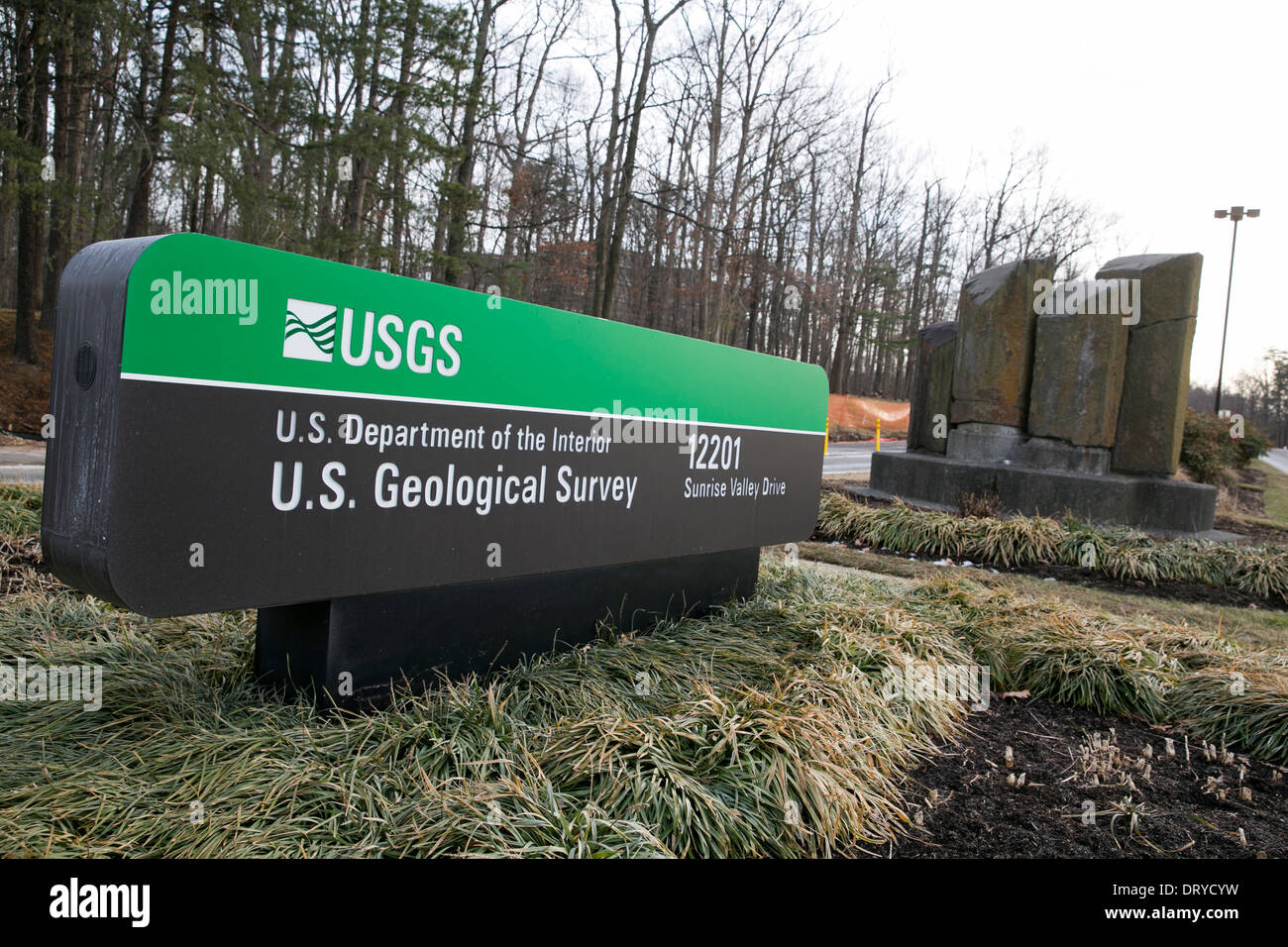 La sede dell'U.S. Geological Survey in Reston, Virginia. Foto Stock