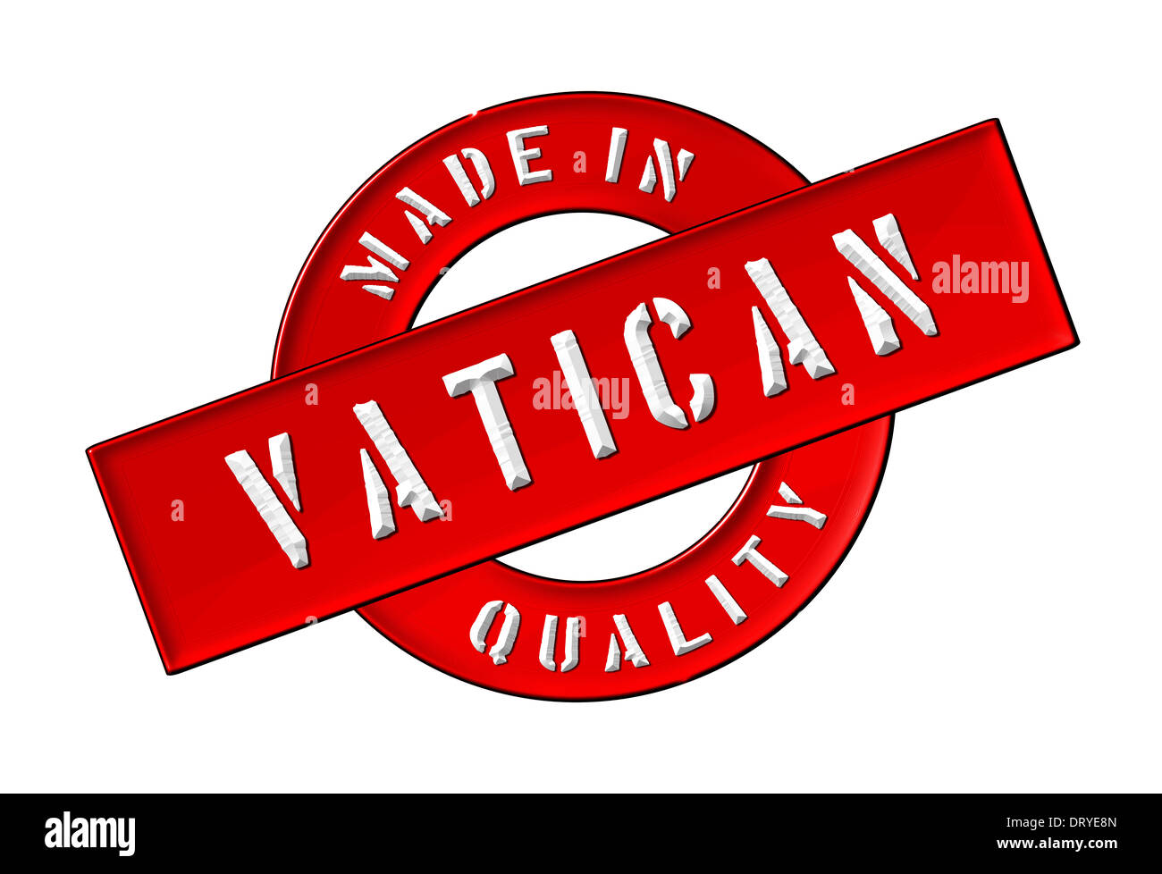 Made in Vaticano Foto Stock