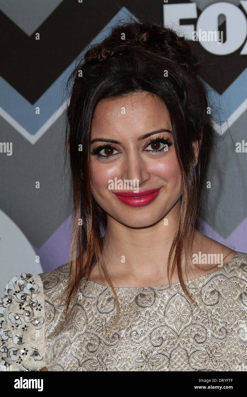 Noureen DeWulf al FOX Winter TCA partito All-Star 2013, Langham Huntington Hotel, Pasadena, CA 01-08-13 Foto Stock