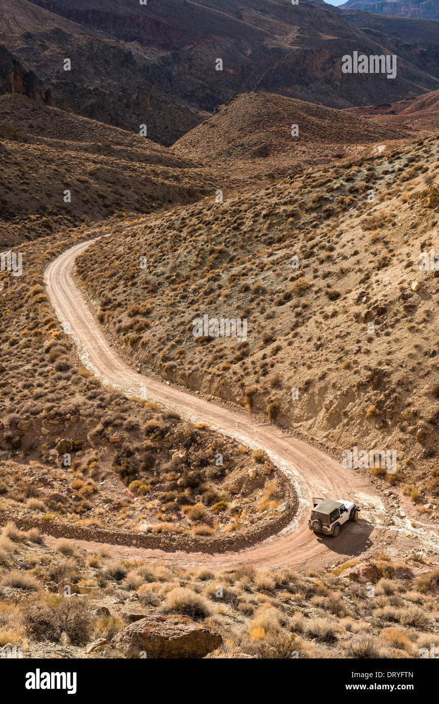 Parco Nazionale della Valle della Morte del paesaggio Foto Stock