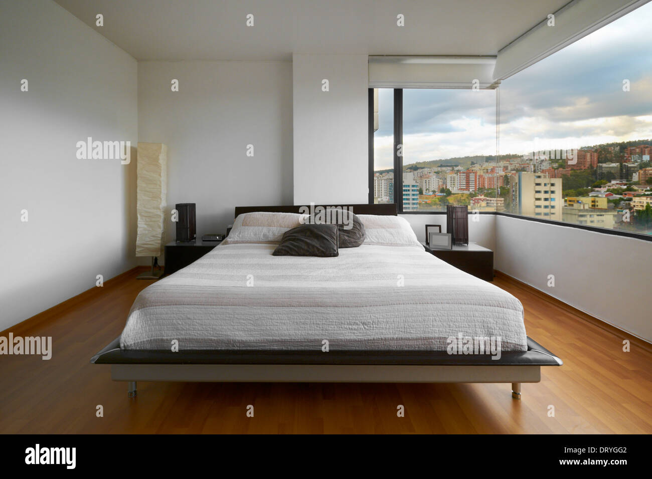 Interior Design Series: moderna camera da letto Foto Stock