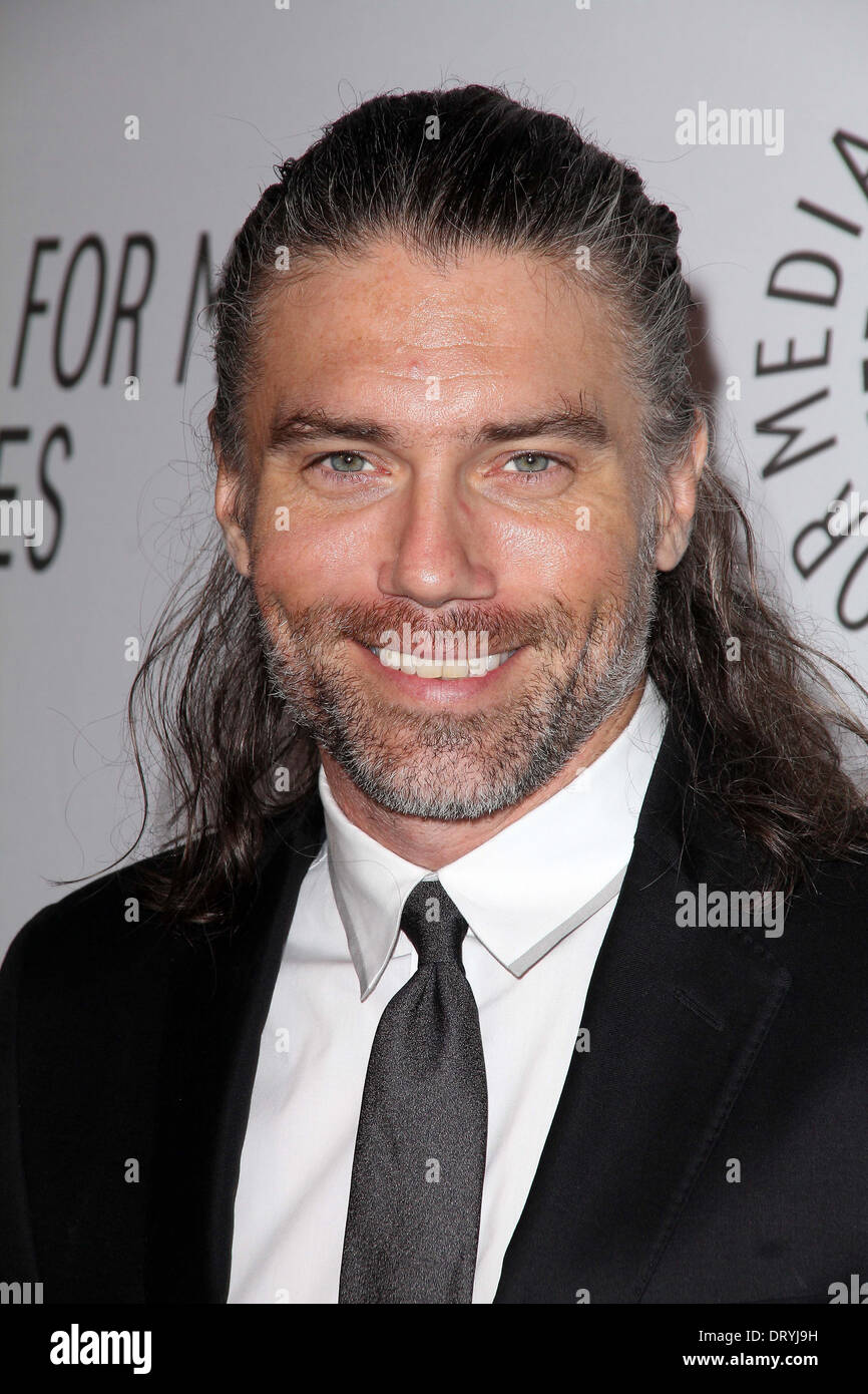 Anson Mount al Paley annuale del centro di Los Angeles beneficio, la partita, West Hollywood, CA 10-22-12 Foto Stock