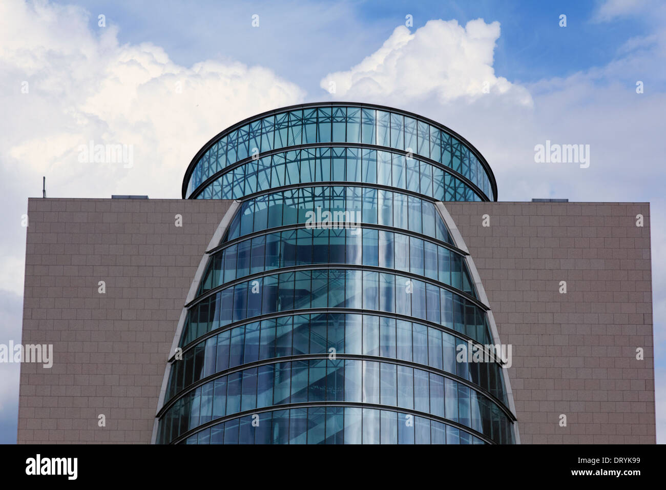 Il centro congressi in Dublin Docklands, Irlanda Foto Stock