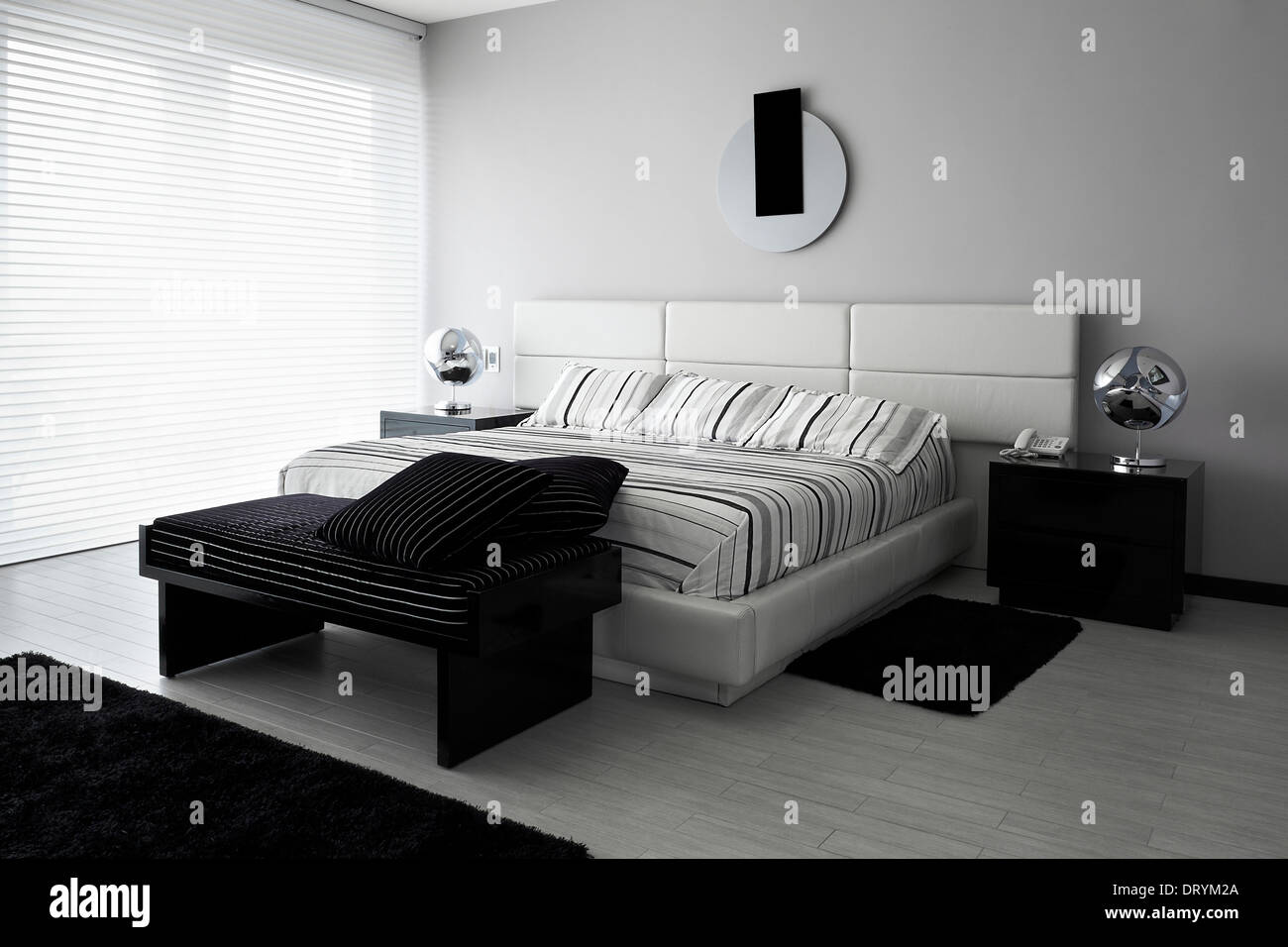 Interior Design: camera da letto Foto Stock