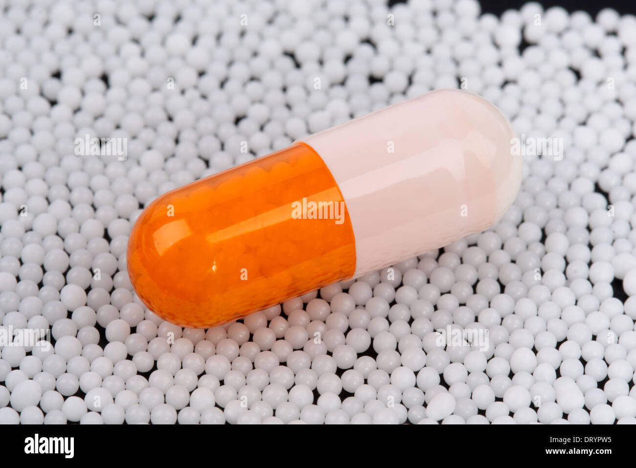 Capsula di medicina Foto Stock