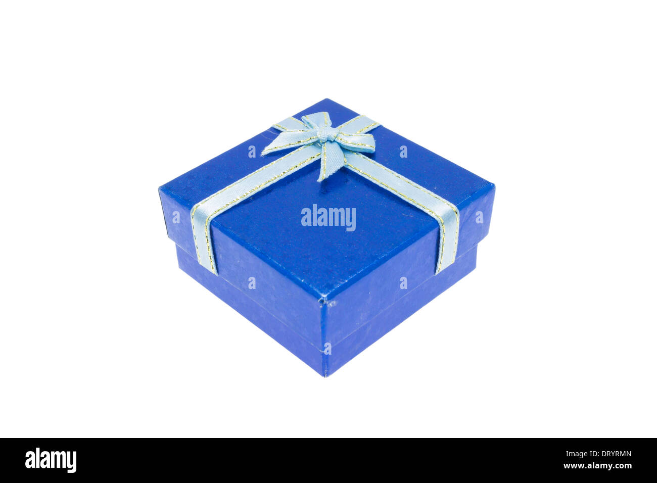 Blue box regalo per natale, ringraziamenti, compleanno, vacanze, nuovo anno  e altri importanti festival Foto stock - Alamy