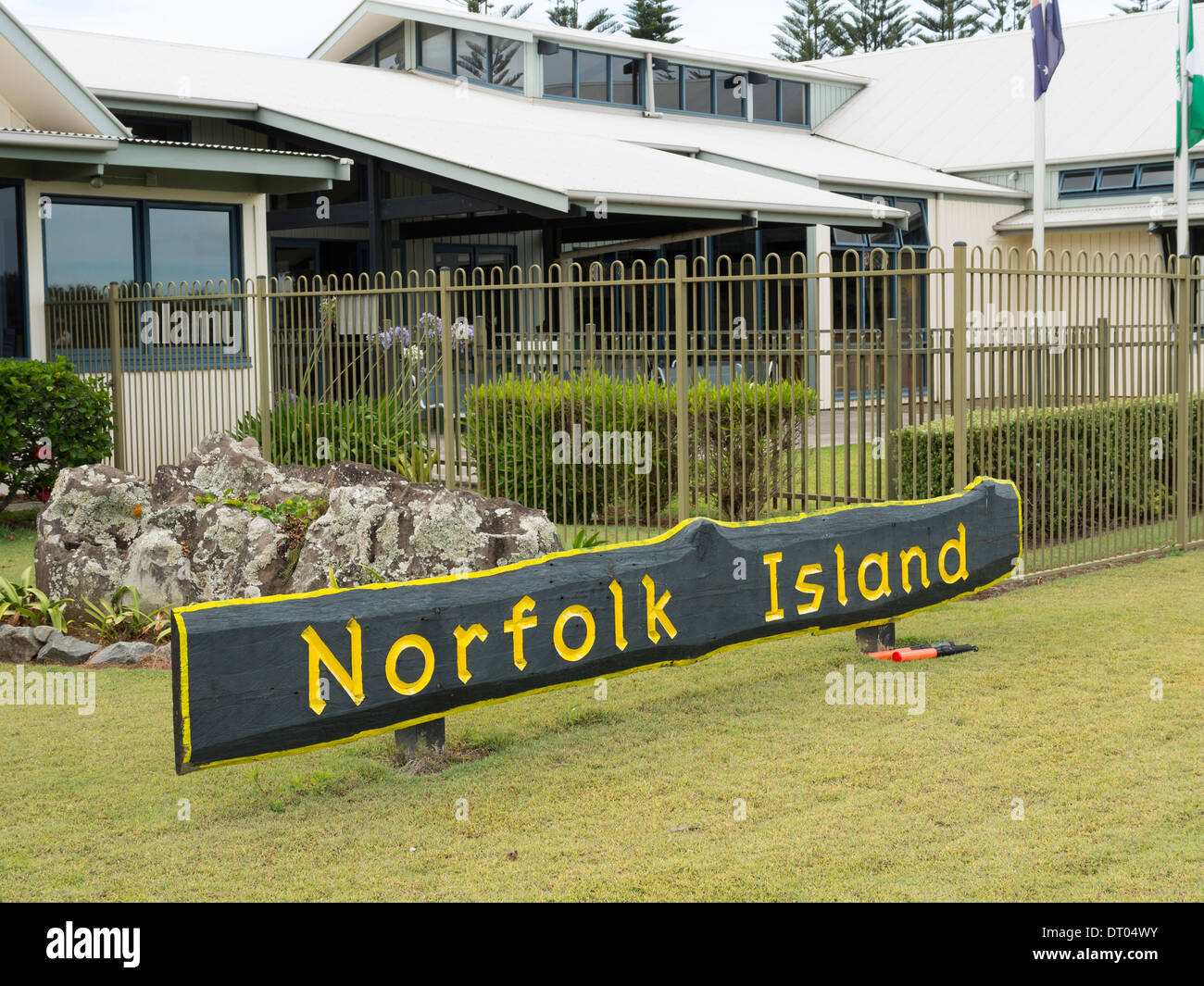 Isola Norfolk Airport Australia Foto Stock