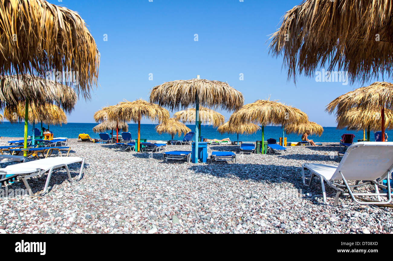 Pantina Mojito Beach Rhodes isole Greche - Grecia Foto Stock