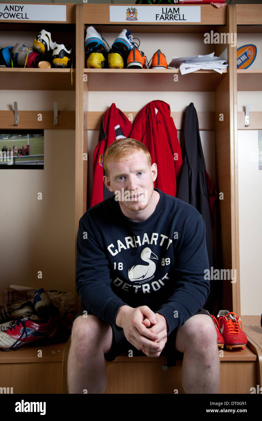 Liam Farrell, Rugby League player Wigan Warriors Foto Stock