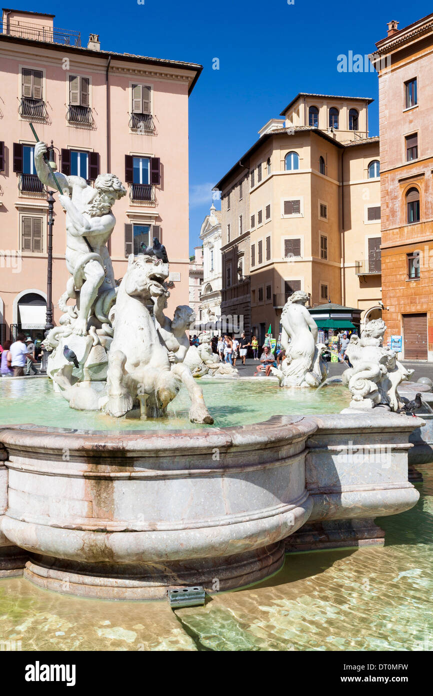 Piazza Navona Roma Italia Foto Stock