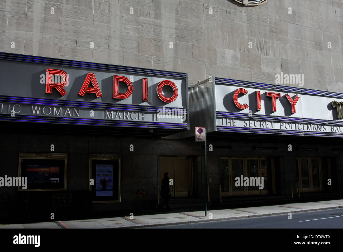 Radio City Music Hall di New York City Foto Stock