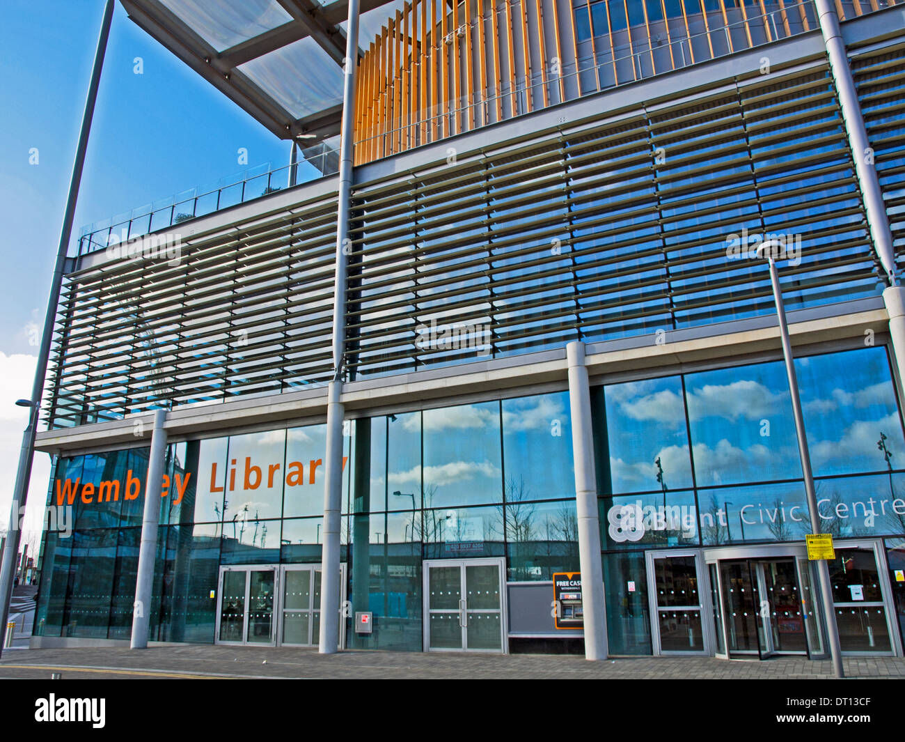 Libreria di Wembley, London Borough of Brent, London, England, Regno Unito Foto Stock