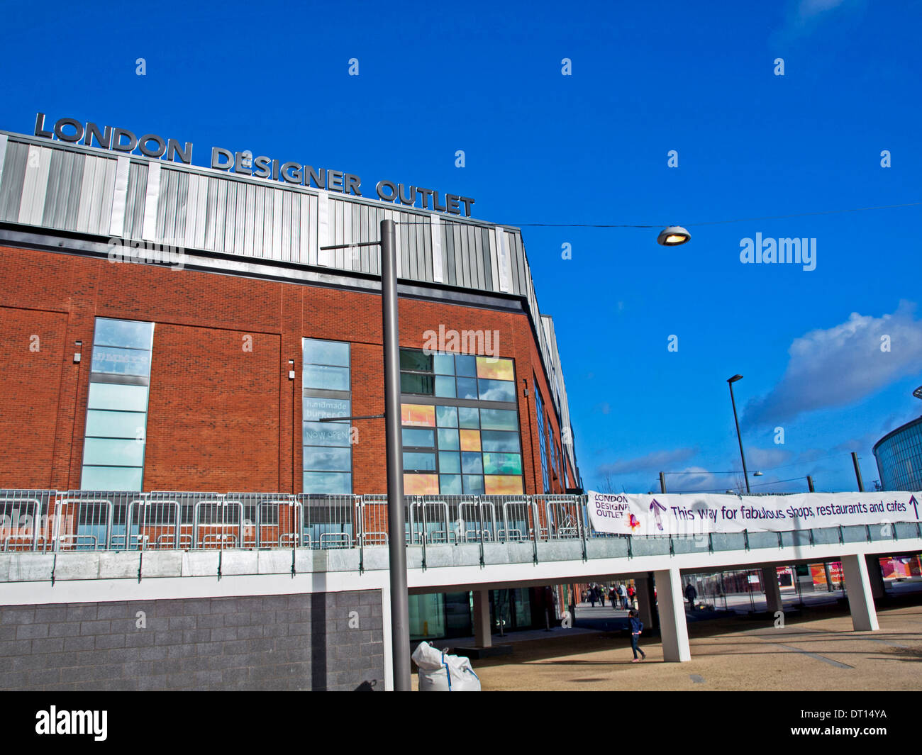 Il London Designer Outlet, Wembley, London Borough of Brent, London, England, Regno Unito Foto Stock