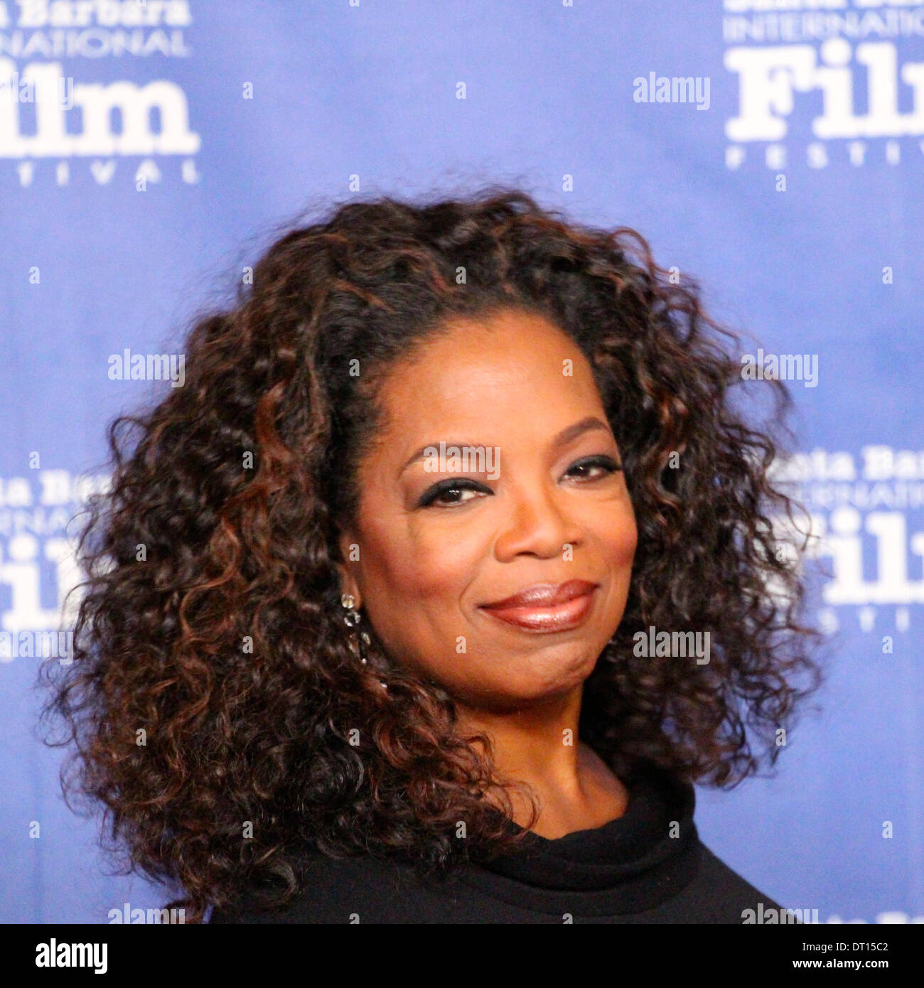 5 febbraio, 2014 Il Santa Barbara International Film Festival onori Oprah Winfrey per il suo ruolo in Lee Daniels' Butler. Foto Stock