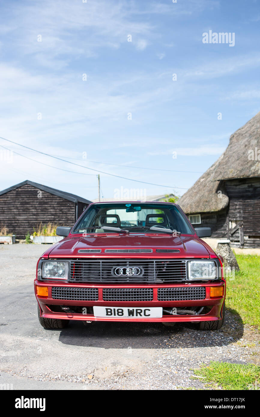 1985 Audi Quattro Sport Coupé SWB telaio n. WAUZZZ85ZEA905089 n. motore KW000027 Foto Stock