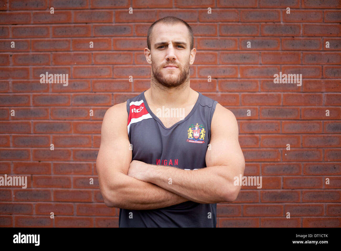 Lee Mossop è un professionista di rugby league calciatore per club australiano, le anguille di Parramatta Foto Stock