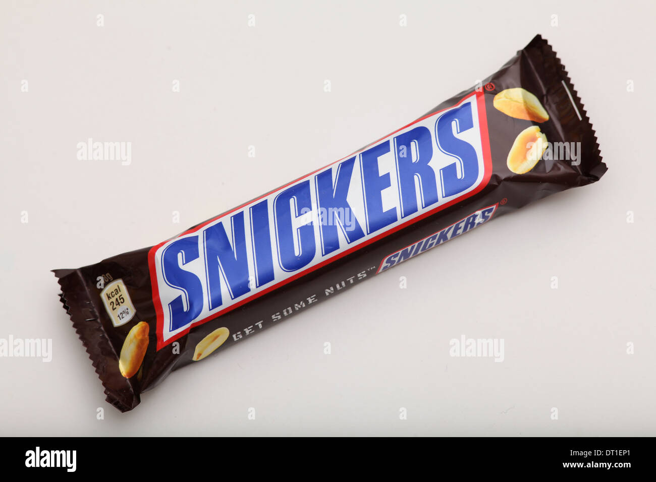 Snickers barra di cioccolato. Foto Stock