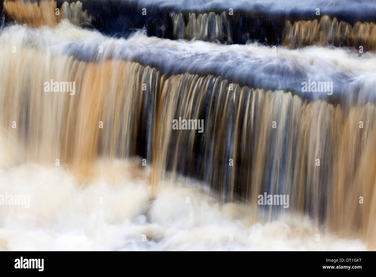 Cascata a Hull in pentola Beck, Horton in Ribblesdale, Yorkshire Dales, nello Yorkshire, Inghilterra, Regno Unito, Europa Foto Stock