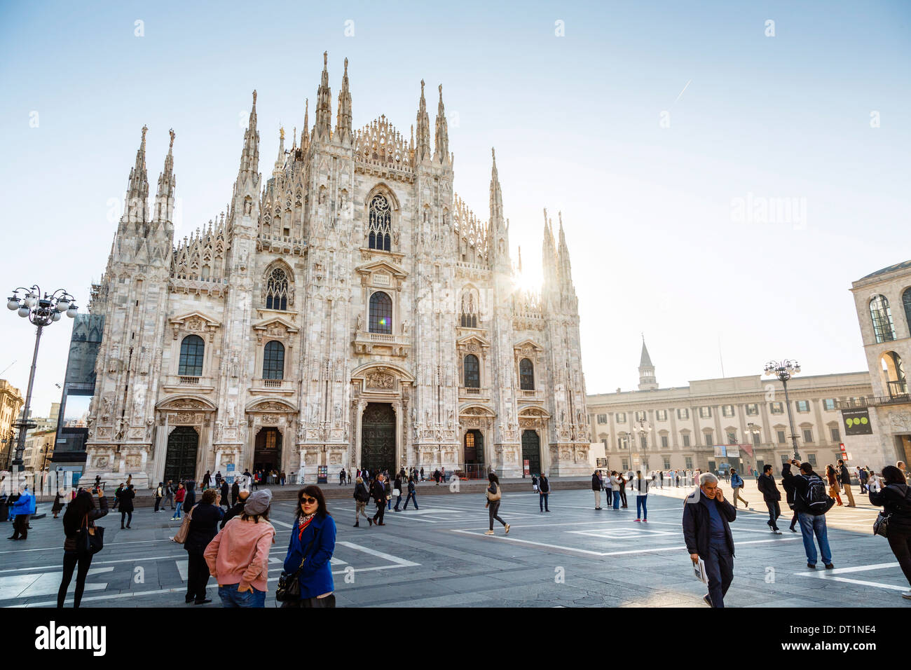 Duomo di Milano, Lombardia, Italia, Europa Foto Stock