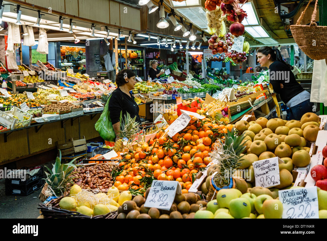 Mercato Orientale (Mercato orientale), Genova, Liguria, Italia, Europa Foto Stock