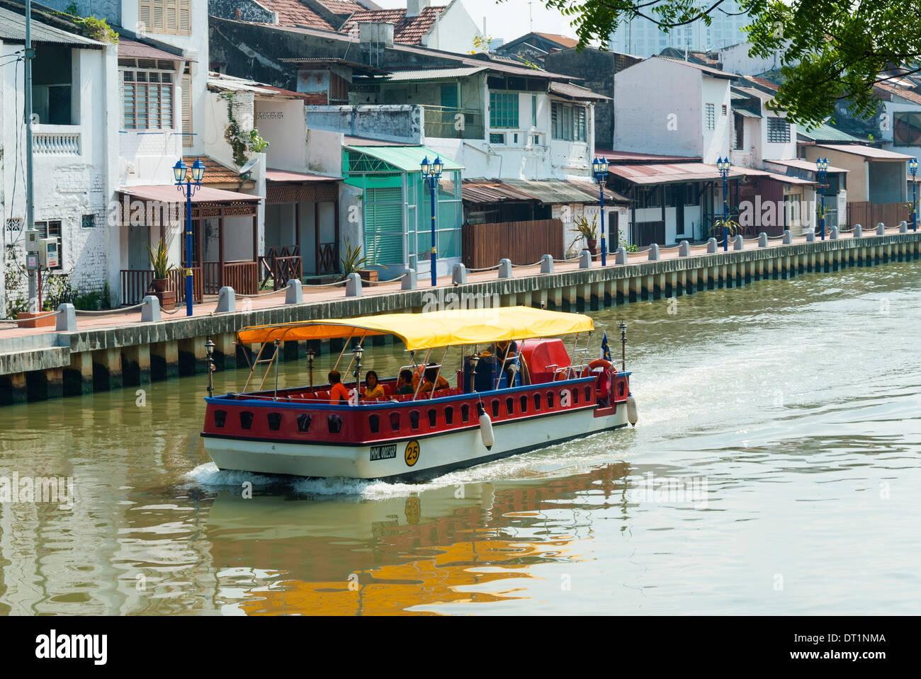 Melaka fiume Malacca (Malacca), il Sito Patrimonio Mondiale dell'UNESCO, Melaka Membro, Malaysia, Asia sud-orientale, Asia Foto Stock