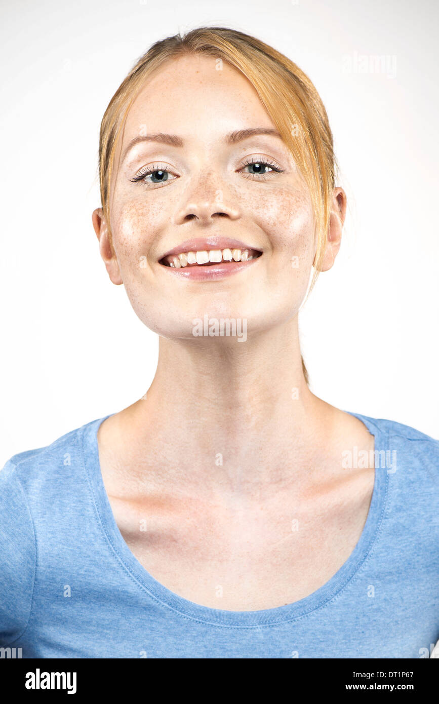 Giovane donna, ritratto Foto Stock