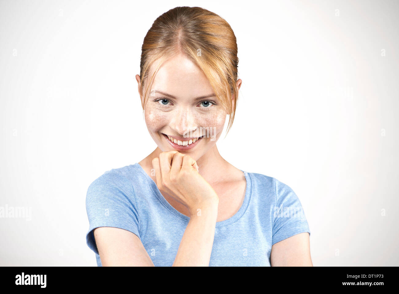 Giovane donna, ritratto Foto Stock